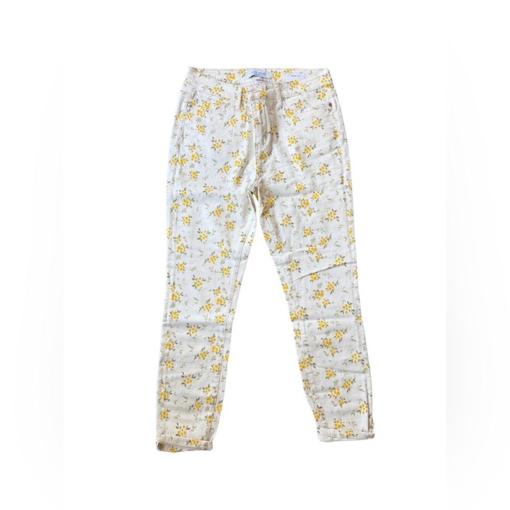Judy Blue Floral Skinny Jeans
